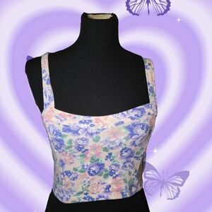 Unique Back Zip Crop Top